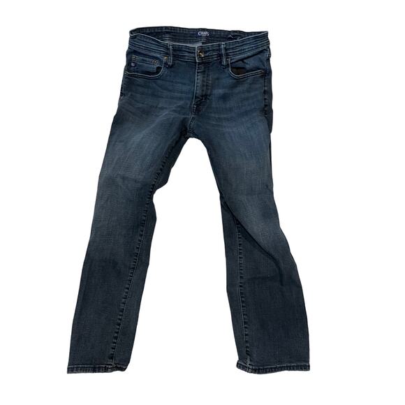 Chaps Slim Straight Fit Jeans Mens 34x30 - Picture 1 of 5